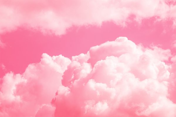 Pink clouds