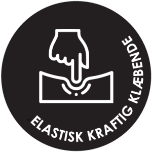 Elastisk kraftig klæbende